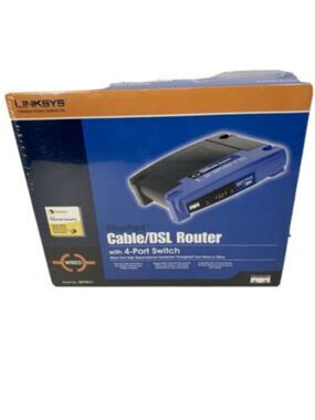 EtherFast Cable/DSL Router by LINKSYS - New Condition